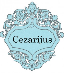 Vardas Cezarijus