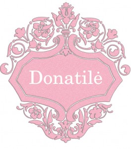 Vardas Donatilė