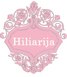 Vardas Hiliarija