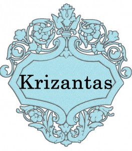 Vardas Krizantas